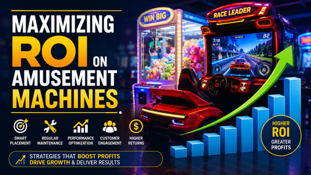 Maximizing ROI on Amusement Machines: Why Component-Level Repair is the Future 3 Amusement Machine