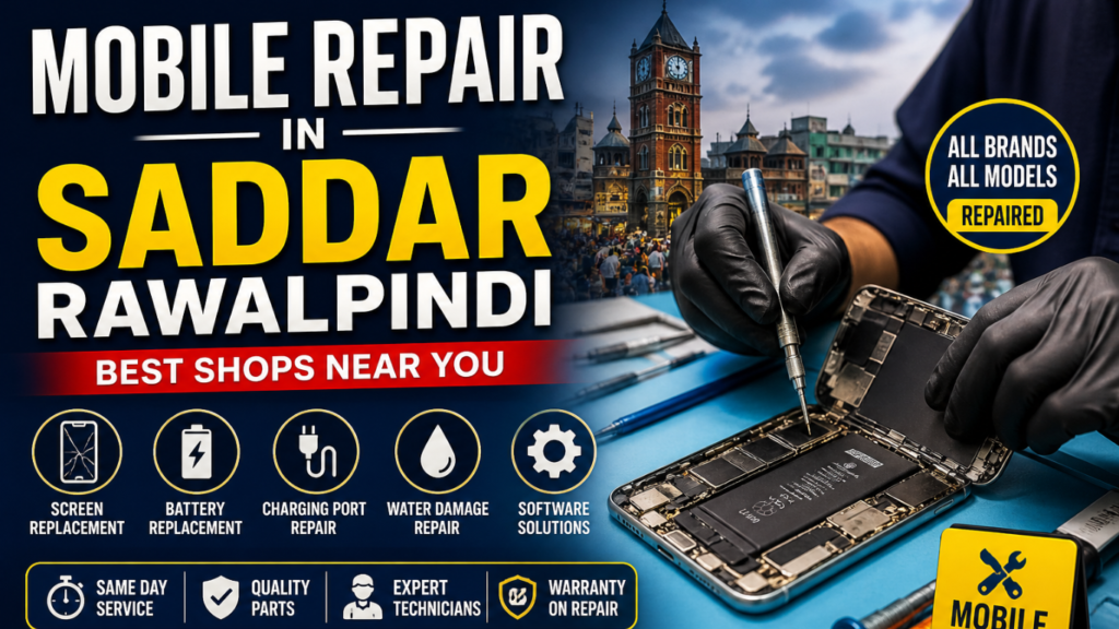 Mobile Repair in Saddar Rawalpindi: Best Shops NearYou 10 Mobile Repair in Saddar Rawalpindi