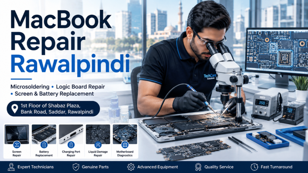 MacBook repair in rawalpindi