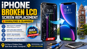 iPhone Broken LCD Screen Replacement