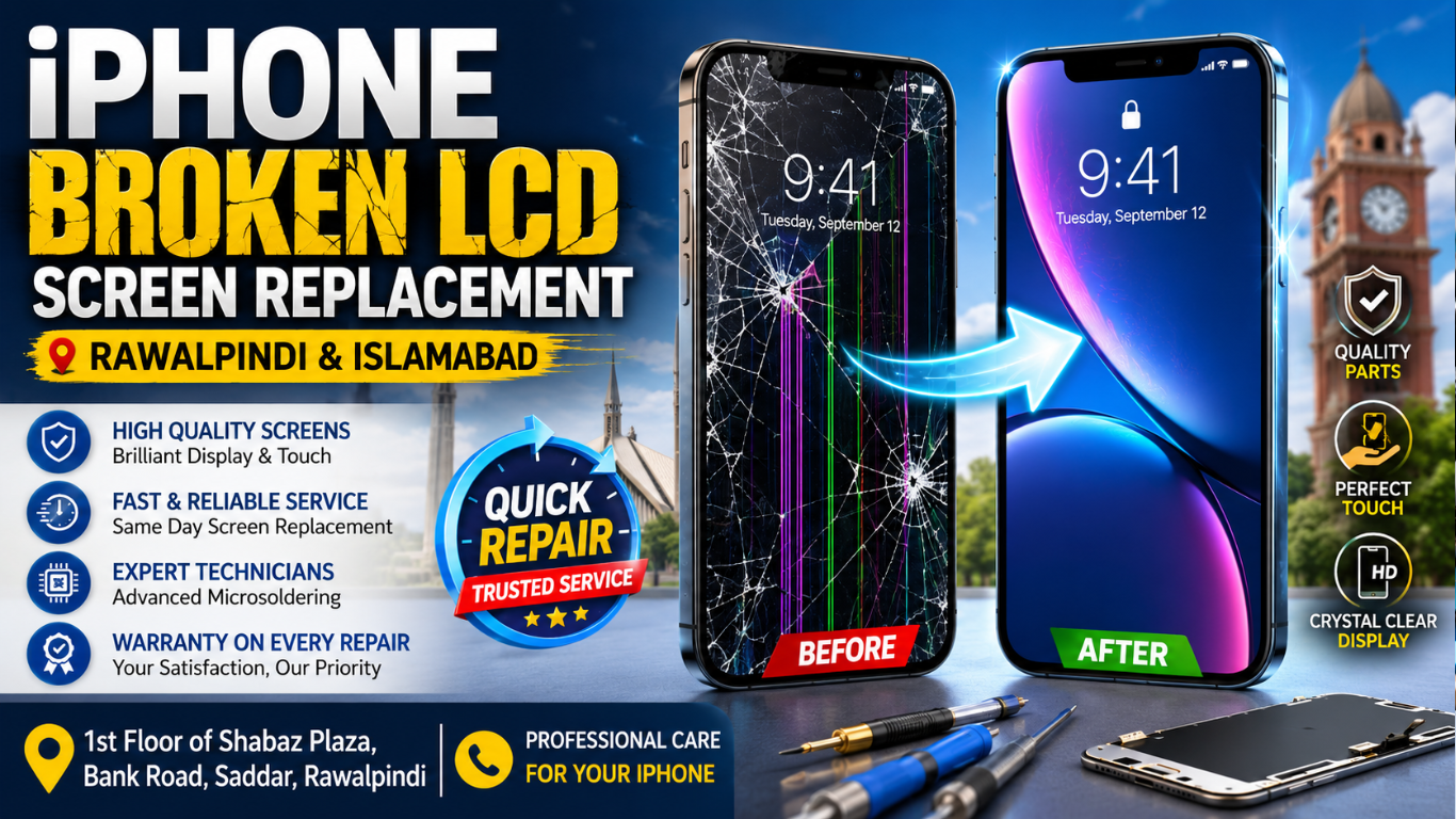 iPhone Broken LCD Screen Replacement 2 iPhone Broken LCD Screen Replacement