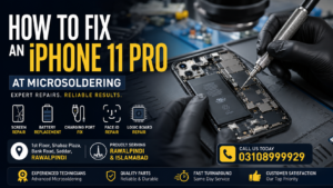 How To Fix an iPhone 11 Pro at Microsoldering | Rawalpindi