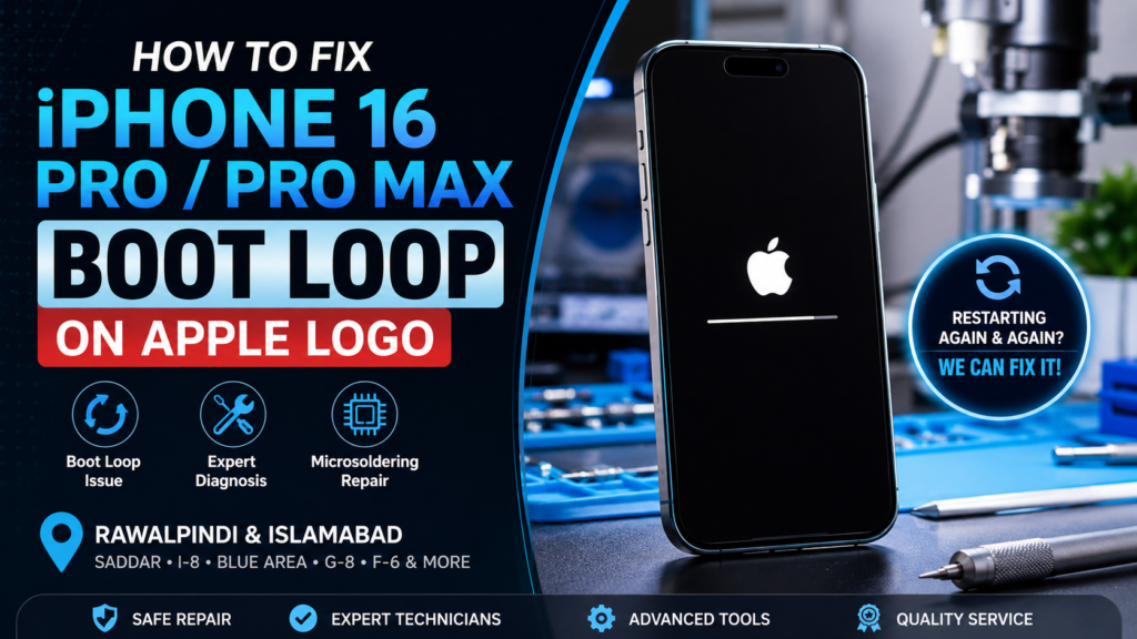 How to Fix iPhone 16 Pro or Pro Max Stuck on Apple Logo