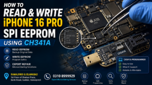 How to Read and Write iPhone 16 Pro SPI EEPROM Using CH341A