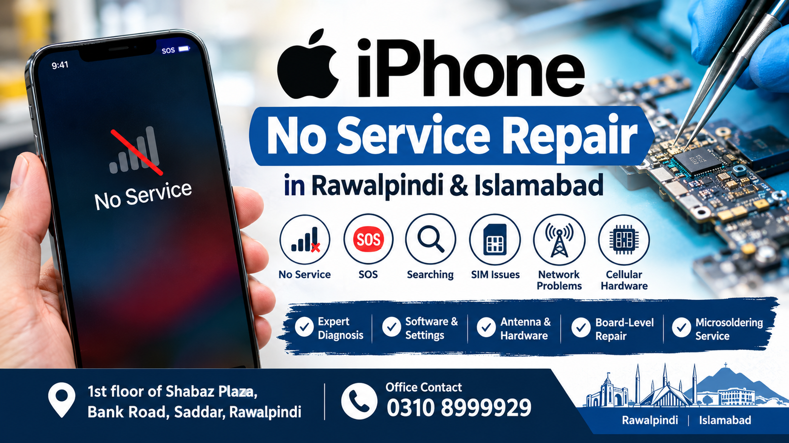 iPhone No Service Repair