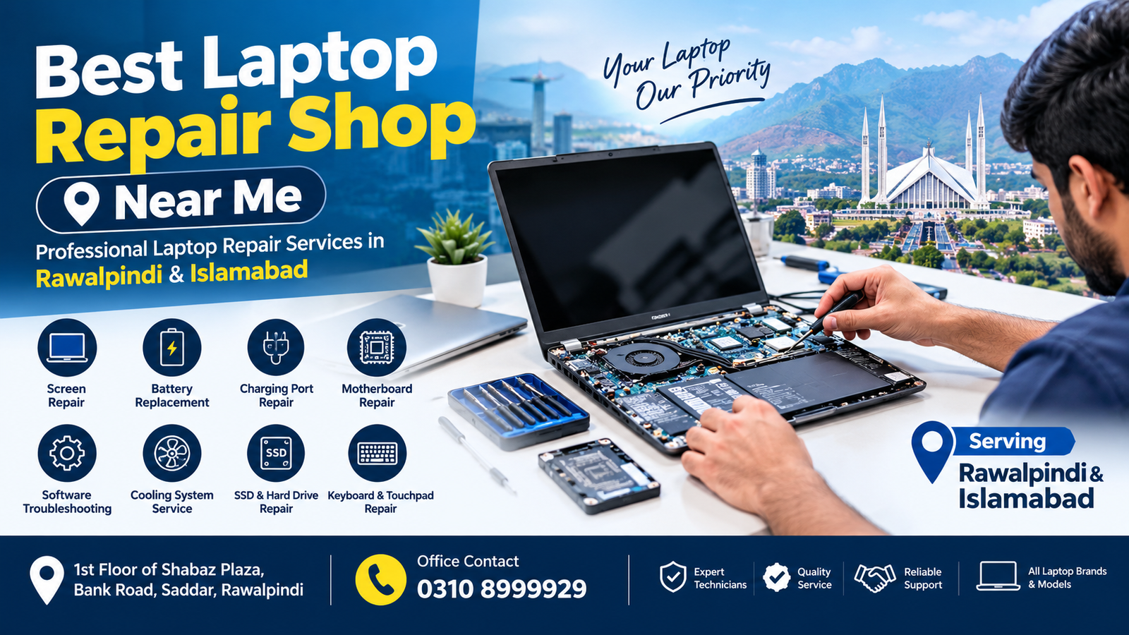 laptop repair shop