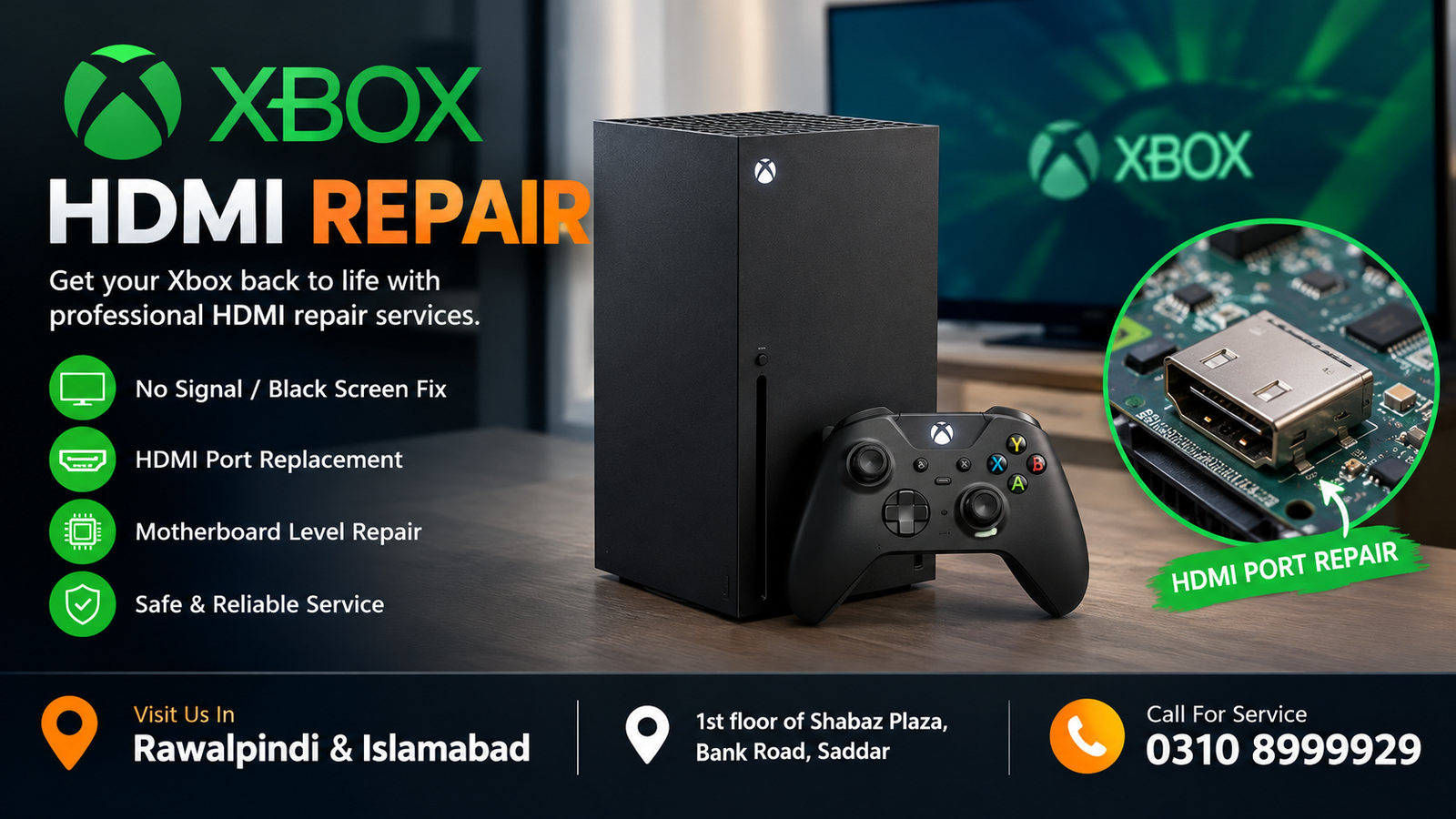 Xbox HDMI Repair